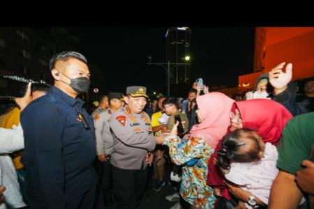 KAPOLRI CEK PENGAMANAN PERAYAAN MO