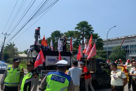 POLRES DEMAK SIAGAKAN 400 PERSONEL
