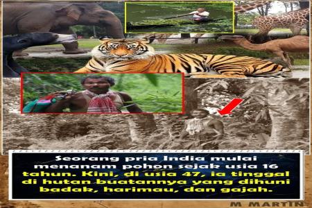 DARI TANGAN PRIA INDIA, TERCIPTA H
