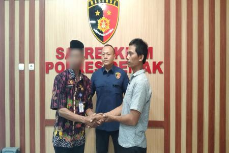 GURU TENDANG MURID BERAKHIR DAMAI,
