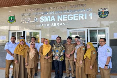 GUBERNUR BANTEN TINJAU PELAKSANAAN