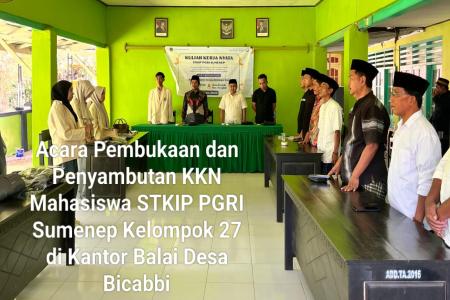 PEMDES BICABBI SAMBUT BAIK KEDATAN