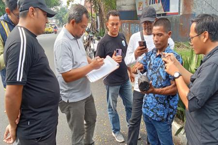 REKONSTRUKSI JALAN SILIWANGI KECAM