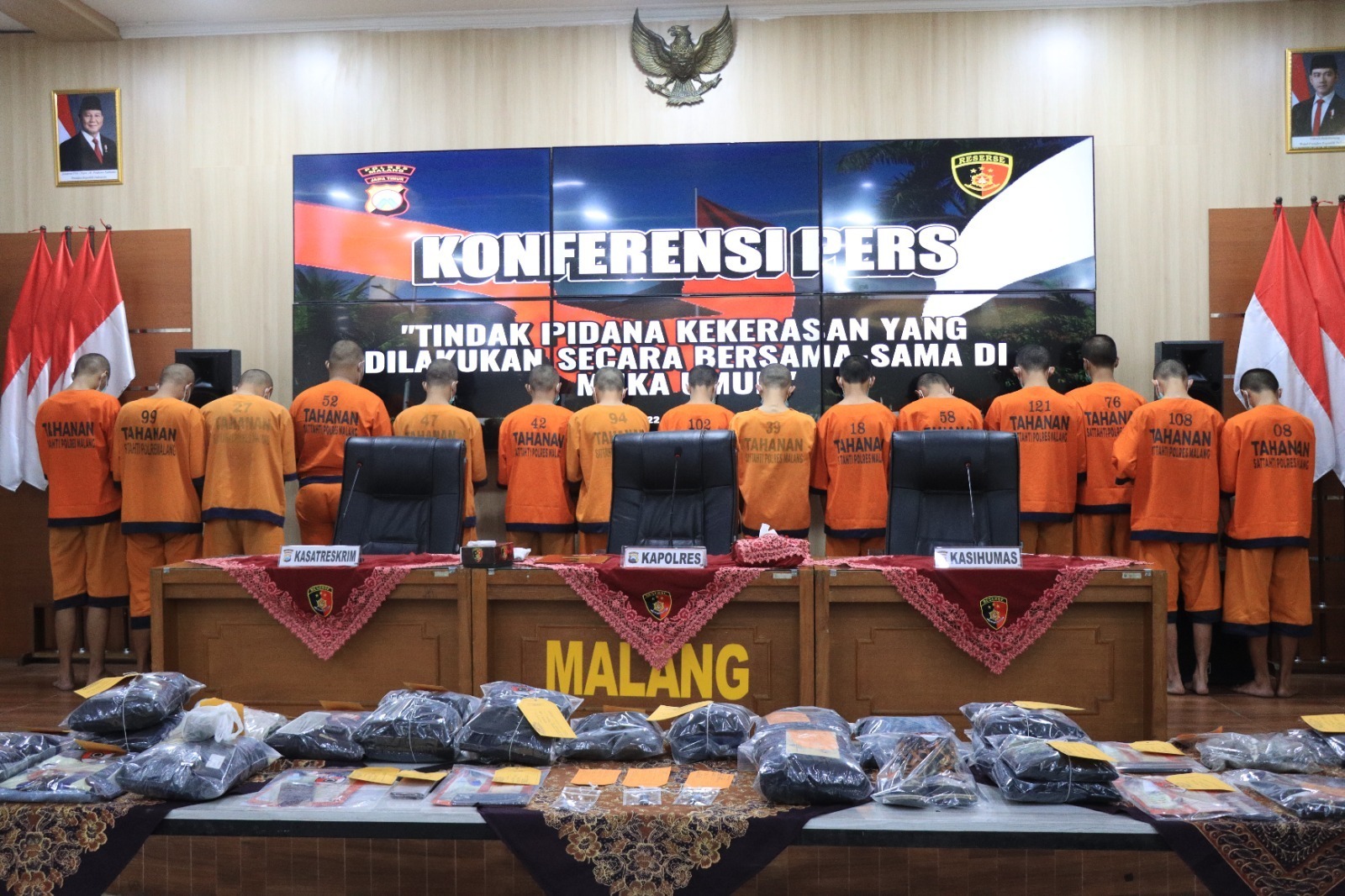 Polres Malang Tetapkan 21 Tersangka Perusakan Kantor Polisi, 6 Diantaranya ABH