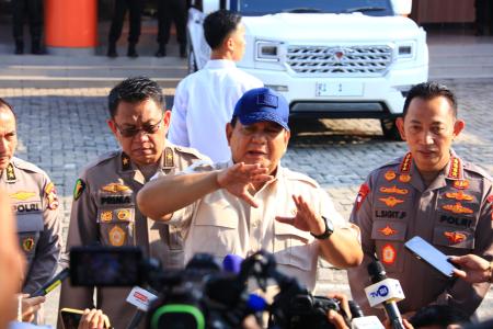 Prabowo Polisi Terluka Saat Ri