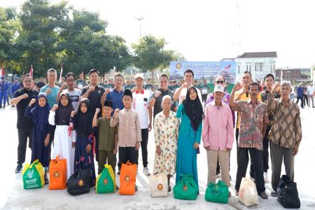 Kodim 0808Blitar Gelar Bakti Teritorial Prima Sambut HUT TNI Ke 80