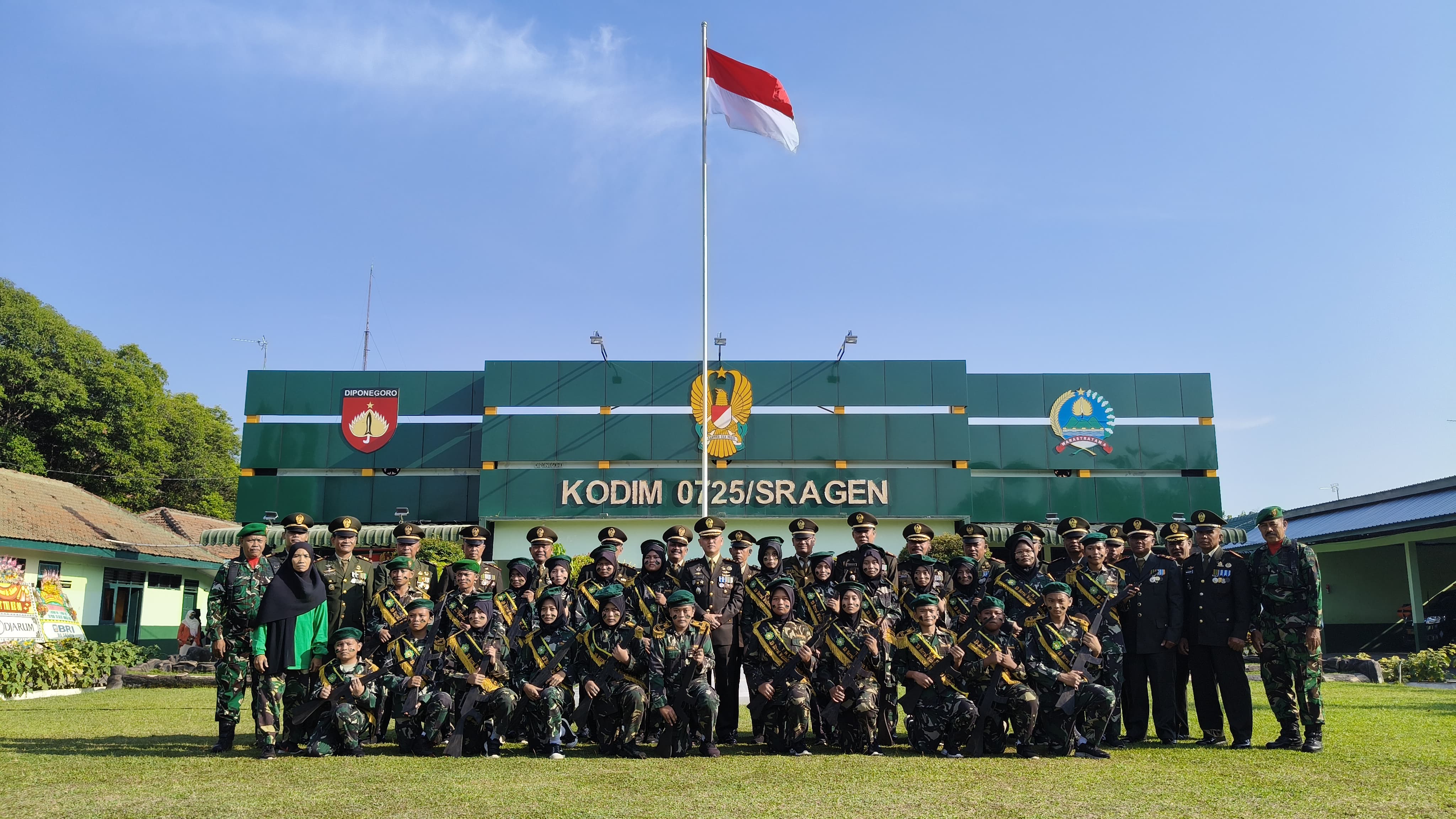 Peringatan HUT TNI ke 80 Kodim Sragen Berlangsung Khidmat