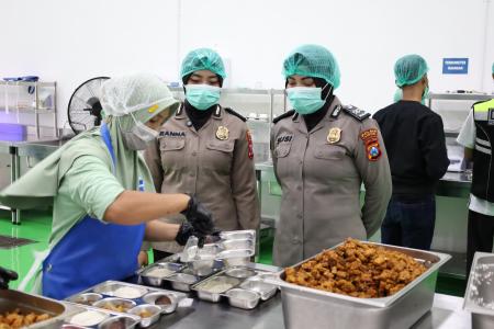 Pastikan MBG Higienis Polres T