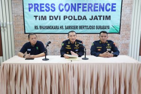 Tim DVI Polda Jatim Telah Berhasil  Identifikasi 55 Jenazah Santri Pon