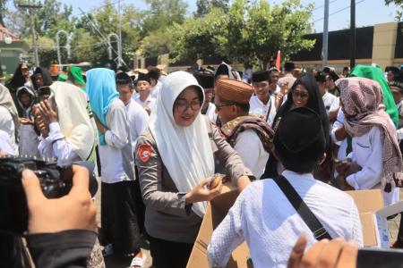 KAPOLRES PROBOLINGGO SAMPAIKAN TER