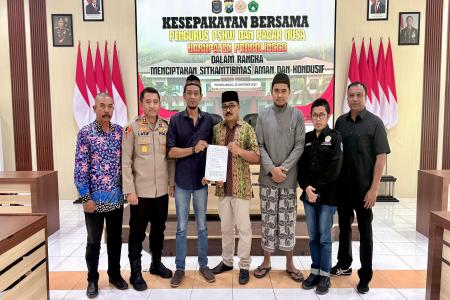 Jogo Jatim  Polres Probolinggo Gandeng Perguruan Pencak Silat Wujudkan