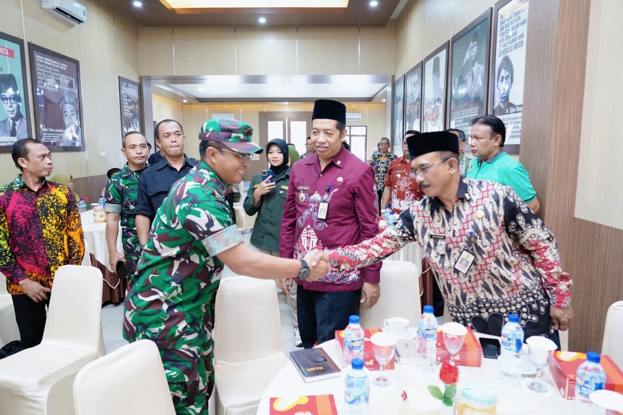 Dandim 0808-Blitar Pimpin Rakor Teknis Pembangunan Koperasi Desa-Kelurahan Merah Putih (KDKMP) Di Wi