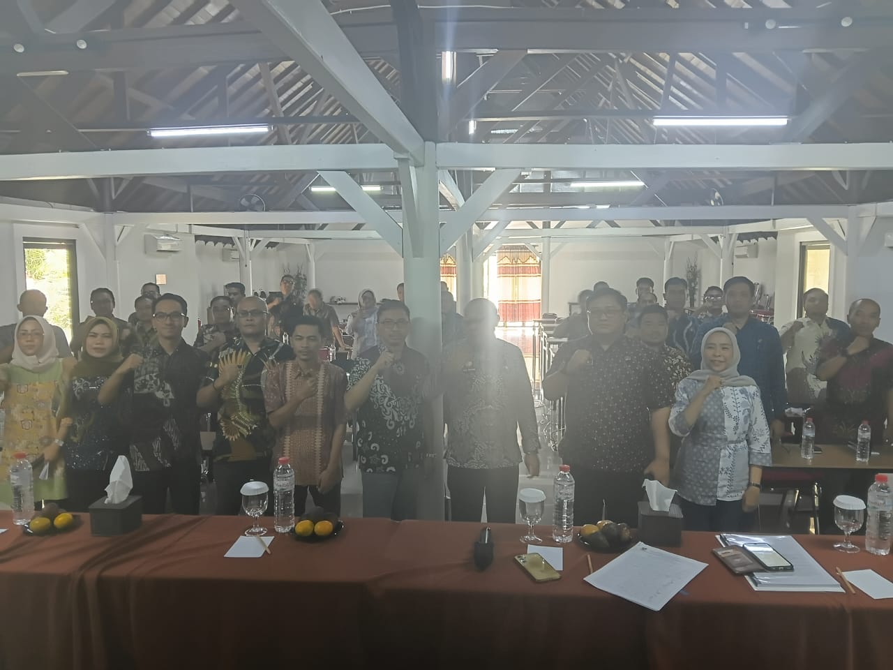 Rapat Koordinasi Pembinaan Penyusunan Manajemen Risiko 2026 di Diskominfo Bandung Barat