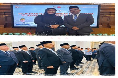 Dr Nasir Resmi Dilantik Jadi Kepala Dinas Ketahanan Pangan Provinsi Ba